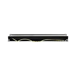 Патч-панель 24 порти NVC-PN-12/24 CAT5/CAT6 19" 1U екранована (73-00145) - мініатюра 3