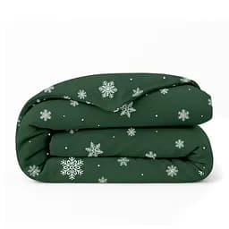 Дитяча постільна білизна фланель Cosas SNOWFLAKES FOREST 110х140см (Flannel_SnowflakesForest_41Skyer_140) - мініатюра 3
