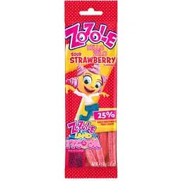 Цукерки желейні Zozole Sour Strawberry 75 г