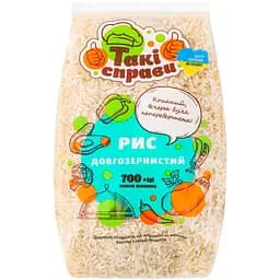 Рис Такі справи длиннозернистый 700 г