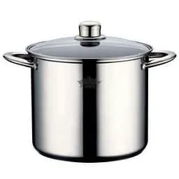 Кастрюля Peterhof PH-15825-28 из нержавеющей стали 28 см со стеклянной крышкой 14 л