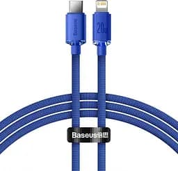 Кабель Baseus Crystal Shine Series Fast Charging Data Cable Type-C to iP 20W 1.2m CAJY000203 Blue