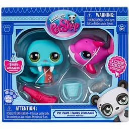 Игровой набор Littlest Pet Shop Фантастические Трюки 00508 аксессуары и 2 фигурки
