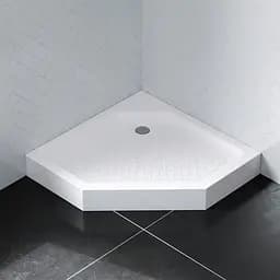 Душовий піддон Am.Pm Gem 90x90 см білий W90UT-405-090BT, Білий, білий - мініатюра 2