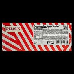 Печиво Delicia здобне збивне Деліція зі смаком апельсину 1.0 кг - мініатюра 4