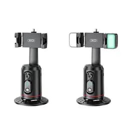 Монопод XO SS16 с автоматической слежением за лицом AI bluetooth tracking selfie stick Черный