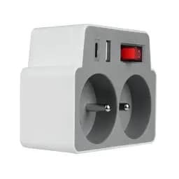 Розгалужувач 2x2P+USB A USB C - мініатюра 4