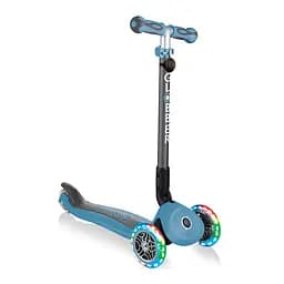 Самокат Globber Go Up Deluxe Lights LED 5 в 1, блакитний (646-200) - мініатюра 4