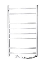 Электрический полотенцесушитель Navin Камелия 480x800 правый 12-007030-4880, Белый, Правое