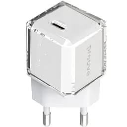 Зарядний пристрій Proove Pure GaN 30W (Type-C) white (WCPU30012202)
