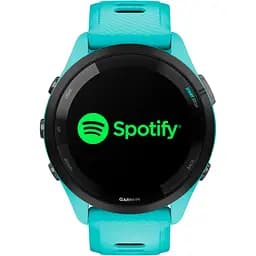 Смарт-годинник Garmin Forerunner 265 Black Bezel with Aqua Case and Aqua/Black Silicone Band (010-02810-02) [89365] - мініатюра 3