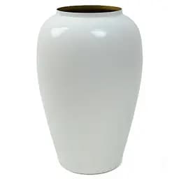 Ваза MBM HOME Елізіум залізна білий - золотий 230х230х350 мм (VB-04 WHITE/GOLD)