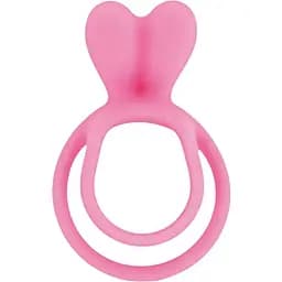 Эрекционное кольцо Glamy Double Cockring 6.3 см розовый