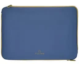 Чохол Tucano Doppio для ноутбука 15"/16", синий