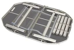 Стіл Bo-Camp Case Model Oval 120x80 cm Grey (1404415) (DAS303277) - мініатюра 2
