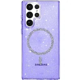 Чохол Epik TPU Eclipse Sparkle (MagFit) для Samsung Galaxy S24 Ultra Purple