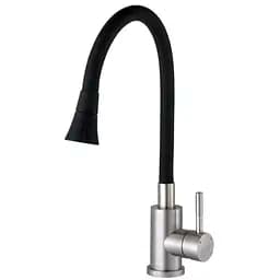 Смеситель для кухни Globus Lux Alpen SBT1-203SA-B01 000025225 Нержавеющая сталь