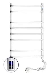 Электрический полотенцесушитель Navin Симфония 480x800 Sensor правый с таймером 12-009033-4880, Белый, Правое, Электронный