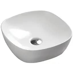 Умивальник Omnires Portland 37x37 white PORTLAND370BP, Білий