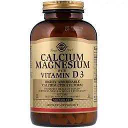 Вітамінно-мінеральний комплекс Solgar кальцій, магній, вітамін D3, 300 таблеток