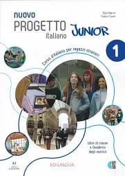 Progetto Italiano Junior Nuovo 1. Libro & Quaderno + audio + video (QR code)
