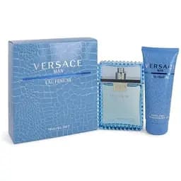 Набір Versace Man Eau Fraiche 100 мл туалетна вода 100 мл гель для душу