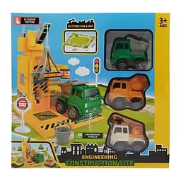 Игрушечный набор Bambi 717 карта, машинки