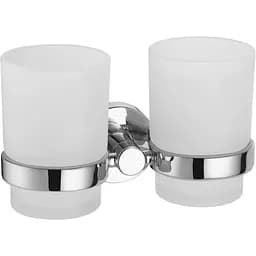 Склянка подвійна для ванної кімнати Volle Ronda 2535.220201 хром