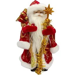 Декоративна новорічна фігурка Devilon Дід Мороз 30 см (600229)