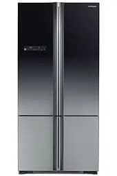 Холодильник з нижньою морозильною камерою Hitachi R-WB730PUC5XGR 184х81х86см 4 двері Х-430 л М-160 л A++ NF Градація сірий скло (R-WB730PUC5XGR)