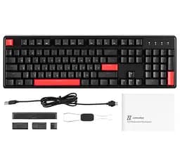 Клавиатура игровая механическая Lemokey X3H3UA Black switch Keychron Brown, QMK/VIA, Hot-Swap, EN/UKR, RGB - мініатюра 2