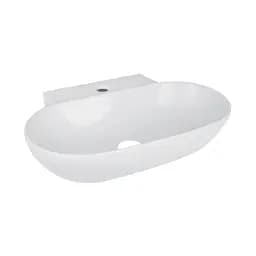 Умивальник Qtap Cardinal 565x400x130 White QT0411K177WN, Білий - мініатюра 4