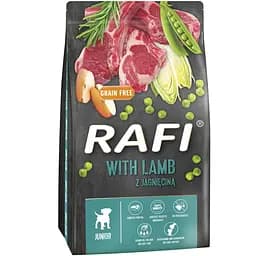 Сухий корм для цуценят Dolina Noteci Rafi Junior з ягням 10 кг