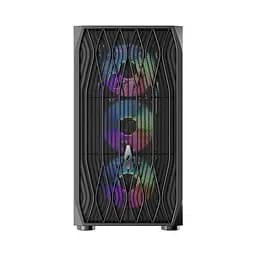 Корпус 1stPlayer AY7-BK-4F1 Black (AY7-BK-4F1) Без БП - мініатюра 4