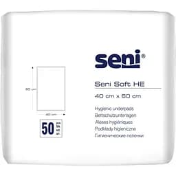 Одноразовые гигиенические пеленки Seni Soft HE 60х40 см 50 шт.