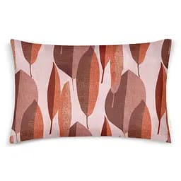 Комплект постільної білизни Cosas Leafs Двоспальний теракотовий (LeafTerrakotBeige_El160-30RoseLight_180) - мініатюра 3