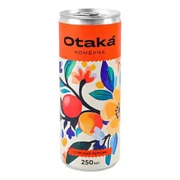 Безалкогольный напиток Otaka Комбуча Спелый персик слабогазированный 250 мл