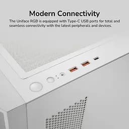 Корпус Cougar Uniface RGB White (UNIFACE RGB White) Без БП - мініатюра 3