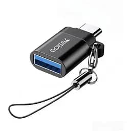 OTG перехідник Yesido GS06 Type-C to USB 3.0 метал