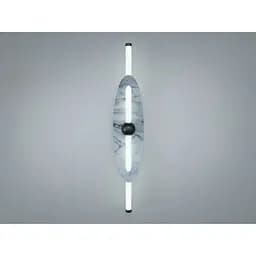 Настінний LED світильник бра Romin білий 9 Вт мармур