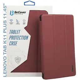 Чохол-книжка BeCover Smart Case для Lenovo Tab K11 Plus TB-352F 11.45" Red Wine (711853) - мініатюра 5
