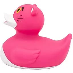 Іграшка для купання FunnyDucks Качка-пантера, рожева (1314) - мініатюра 4