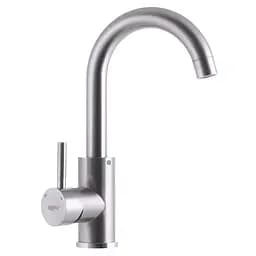 Змішувач для умивальника Zerix LUX-001 ZX3122 Нержавіюча сталь