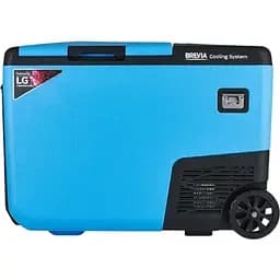 Автомобільний холодильник Brevia 38 л компресор LG двокамерний (22335)