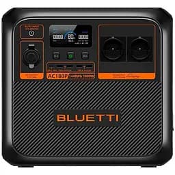 Зарядна станція Bluetti AC180P 1440Wh 400000mAh, 1800W