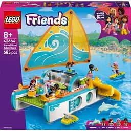 Конструктор LEGO Friends Пригоди на туристичному човні 685 деталей (42664)