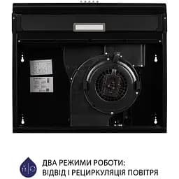 Витяжка Minola HPL 615 BL пласка - мініатюра 6