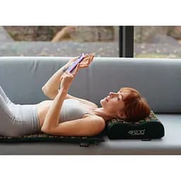 Килимок акупунктурний 4FIZJO Eco Mat XL Аплікатор Кузнєцова з подушкою 110 x 42 см 4FJ0385 Navi Green/Gold (P-5907739315083) - мініатюра 9
