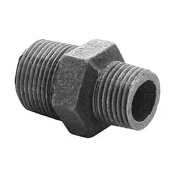 Ніпель чавунний редукційний 1 1/4"х3/4" ЗЗ DN 32х20 мм 30412