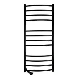 Полотенцесушитель UNIO LDE EL 1200-500-12 BLK Лестница Дуга Элит черная (21554)